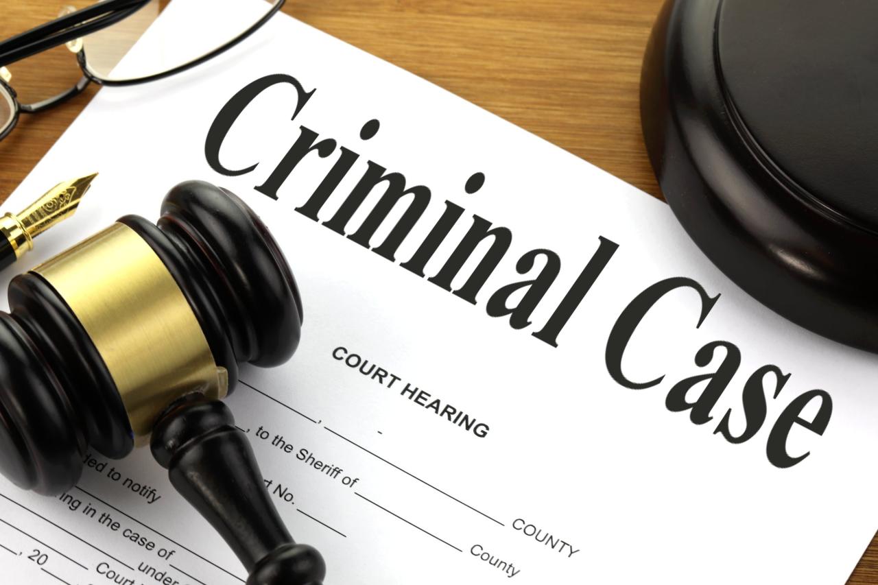 Free of Charge Creative Commons criminal case Image - Legal 1