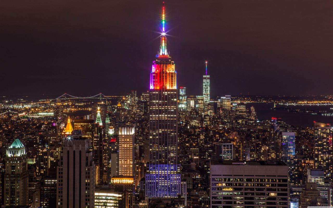 New York City At Night Hd