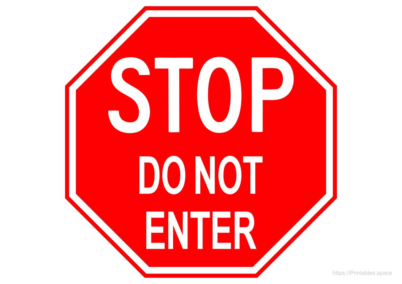 No Entry Sign Vector Art, Icons, and Graphics for Free Download