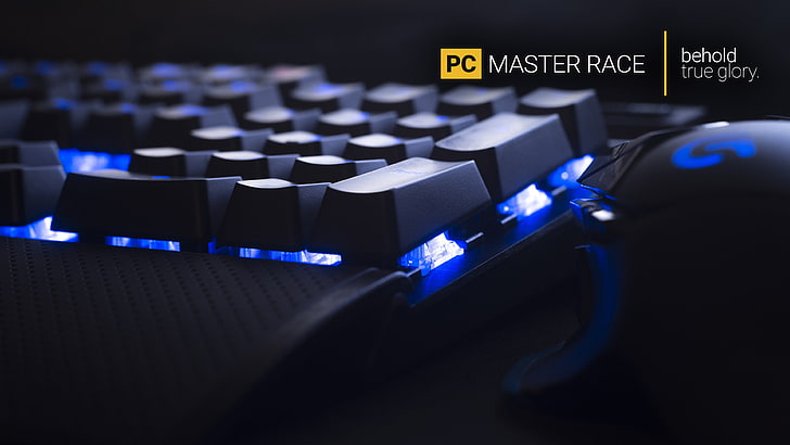 3840x2160px | free download | HD wallpaper: blue, PC Master Race ...